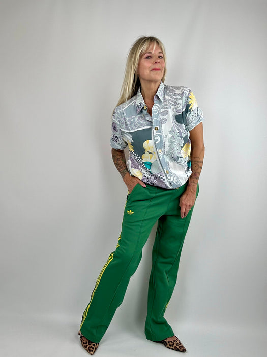 Print blouse korte mouw