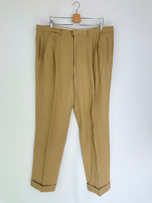 Oversized kaki pantalon