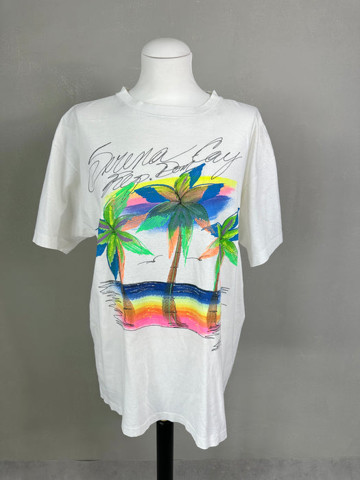 T-shirt met palmbomen opdruk