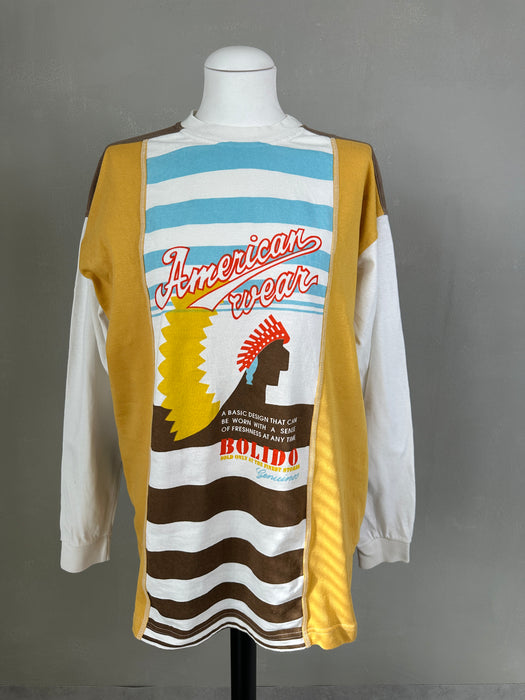 Tshirt met lange mouw en indiaan