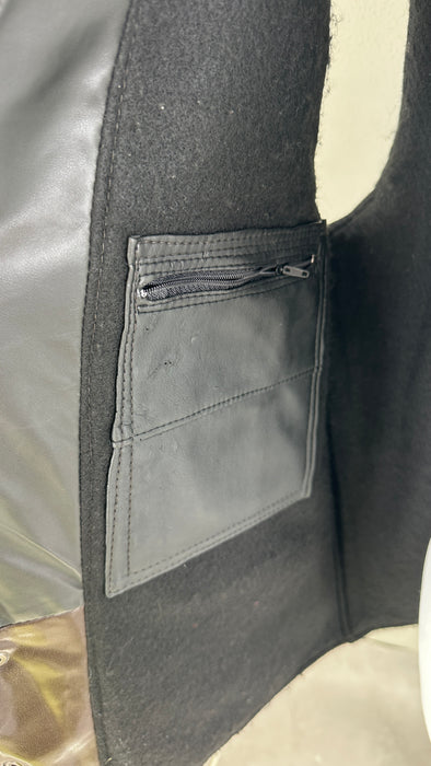 Gilet in wijnrood