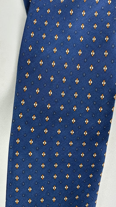 Stopdas in blauw meet motiefje