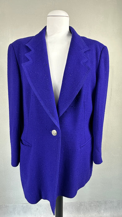 Paarse blazer Escada