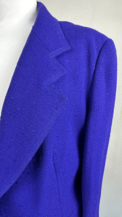 Paarse blazer Escada