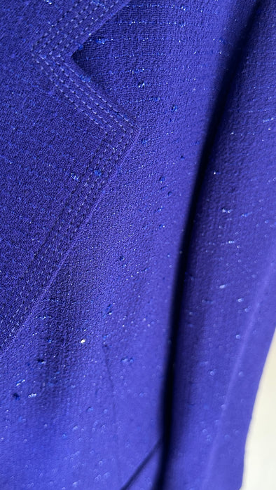 Paarse blazer Escada