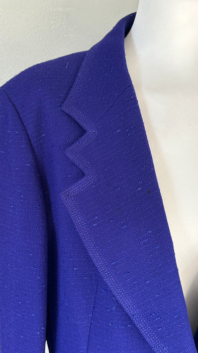 Paarse blazer Escada