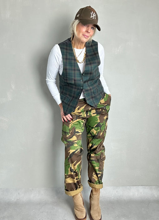 Camo army broek