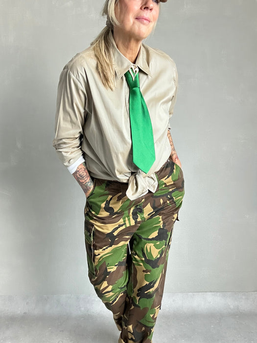 Beige overhemd-blouse van Boss