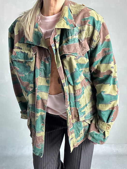 Vintage camo jas