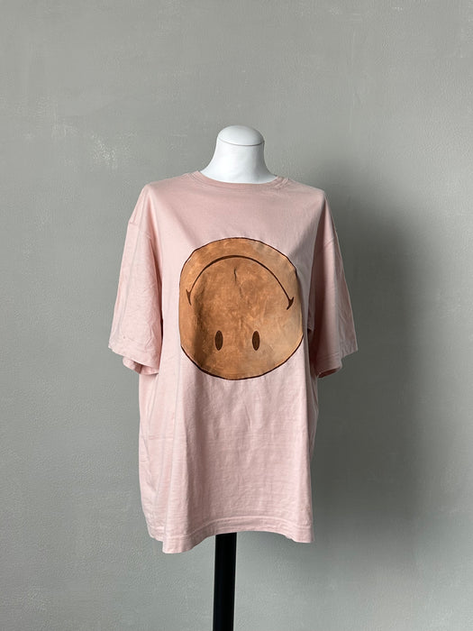 Handbeschilderd Smiley T-shirt
