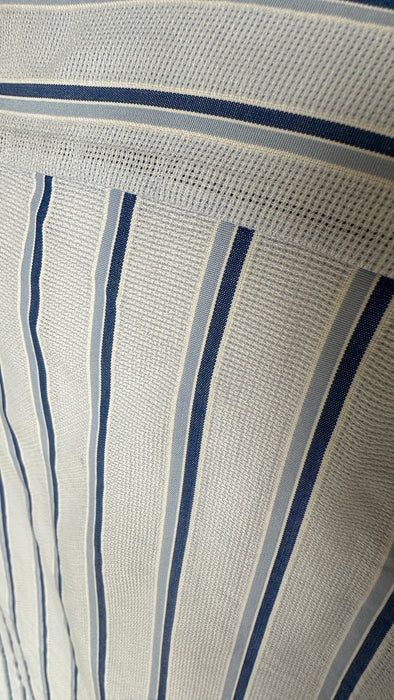 Blauwe streep blouse