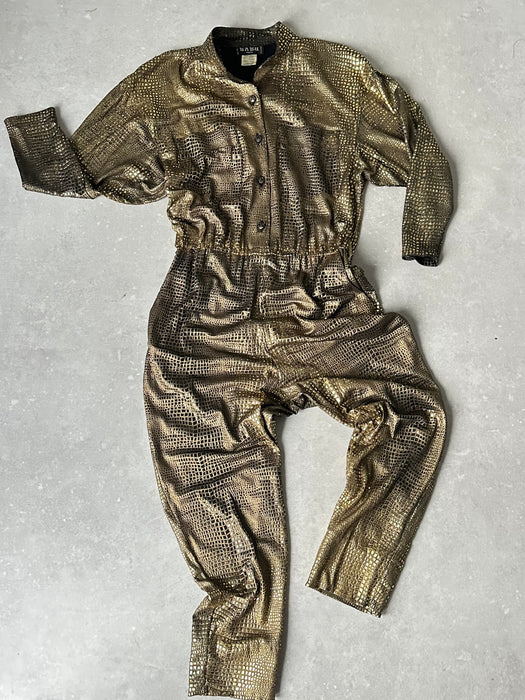 Gouden jumpsuit