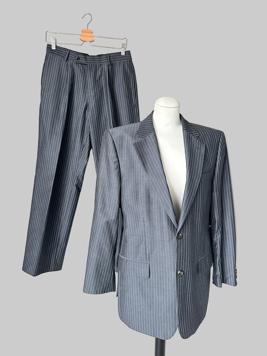 Grijs krijtstreep kostuum