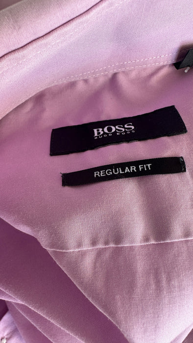 Roze overhemd Boss