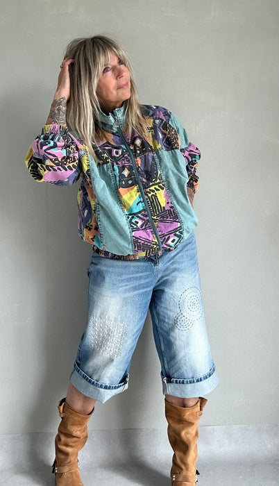 Kleurrijk 80's jack