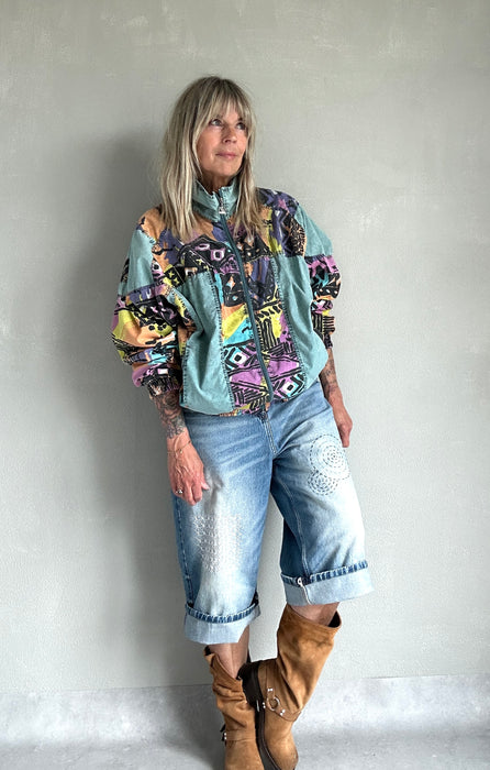 Kleurrijk 80's jack