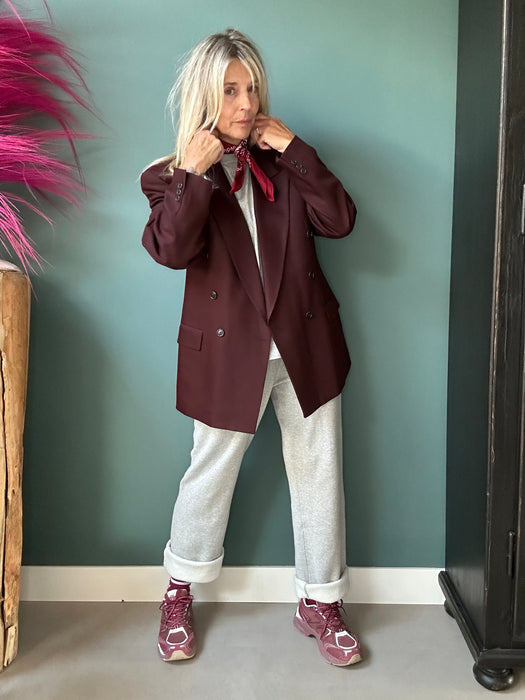 Oversized dubble-breasted blazer