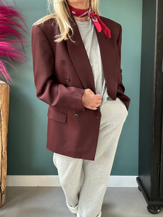 Oversized dubble-breasted blazer