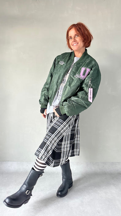Groen bomber jack van Umbro