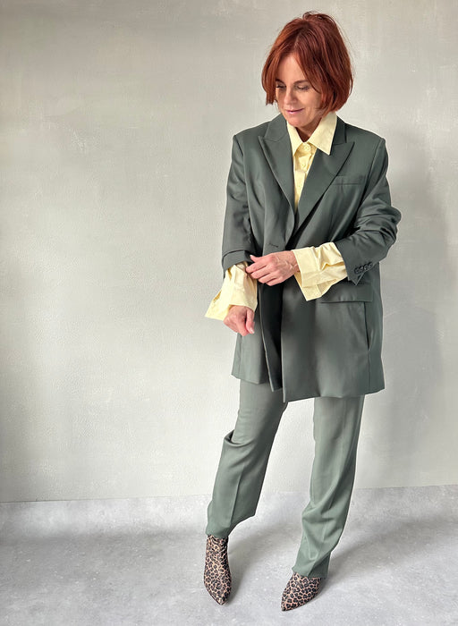 Groen dames pak van COS