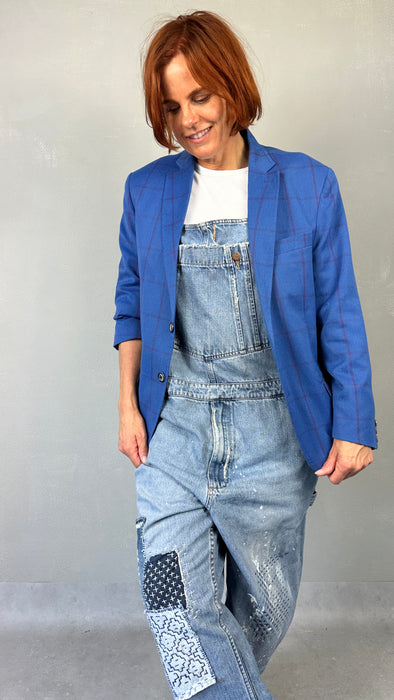 Blauw colbert