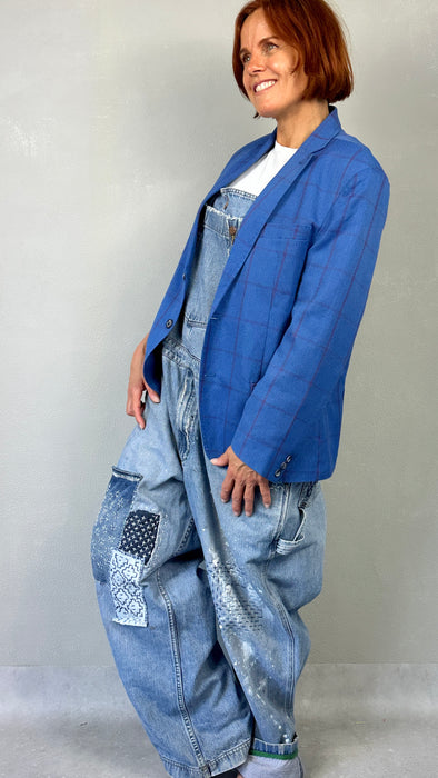 Blauw colbert
