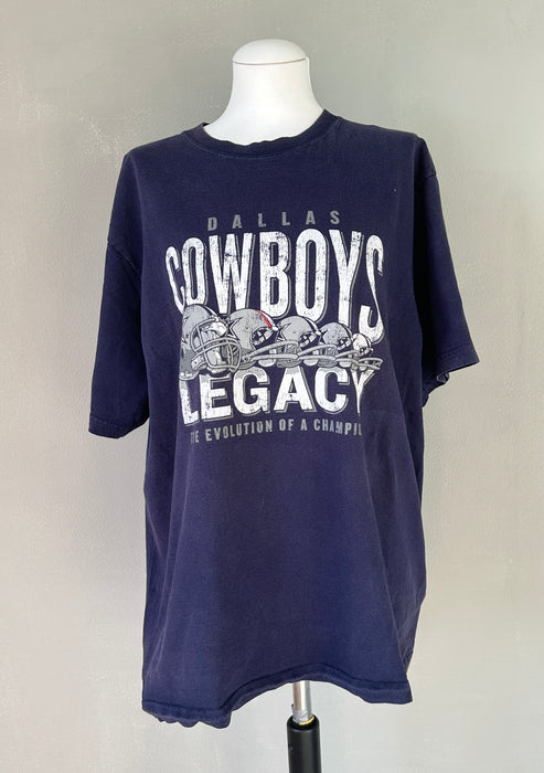 Marineblauw oversized T-shirt