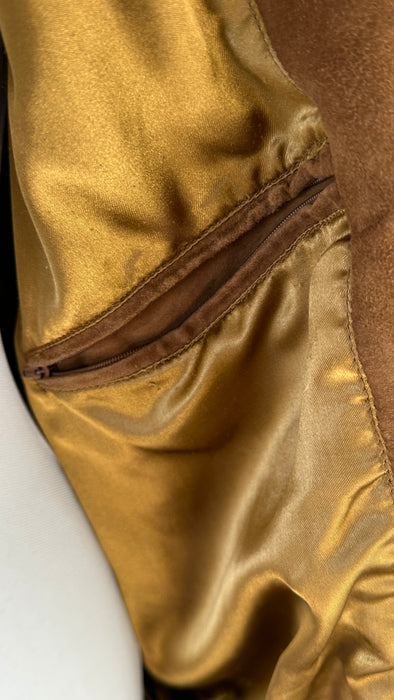 Bruin suede bomberjack