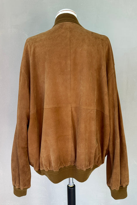 Bruin suede bomberjack