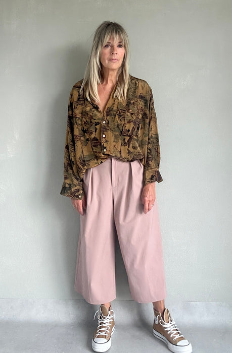 Culotte in oudroze