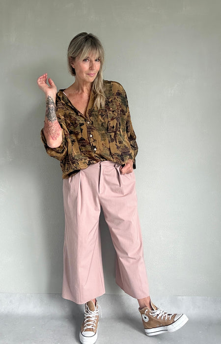 Culotte in oudroze