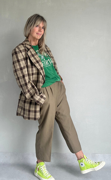 Groen oversized T-shirt