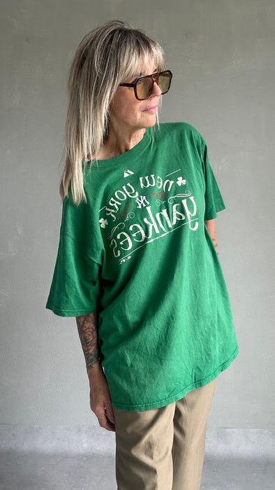 Groen oversized T-shirt