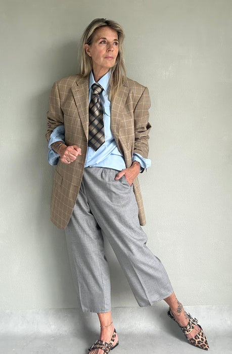Grijze 7/8ste pantalon