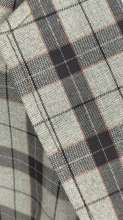 Beige bruin vintage colbert