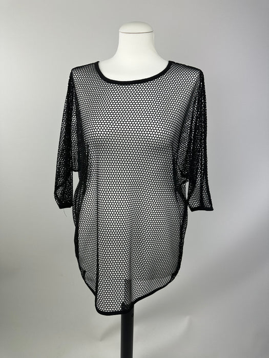 Zwarte visnet top